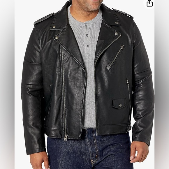 Levi's Other - Levi's Men's Faux Leather Motorcycle Jacket
